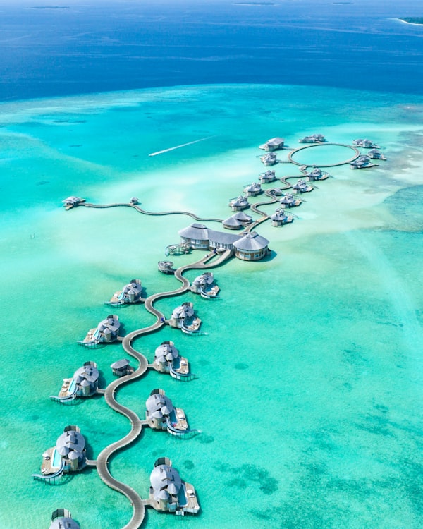 Overwater villa