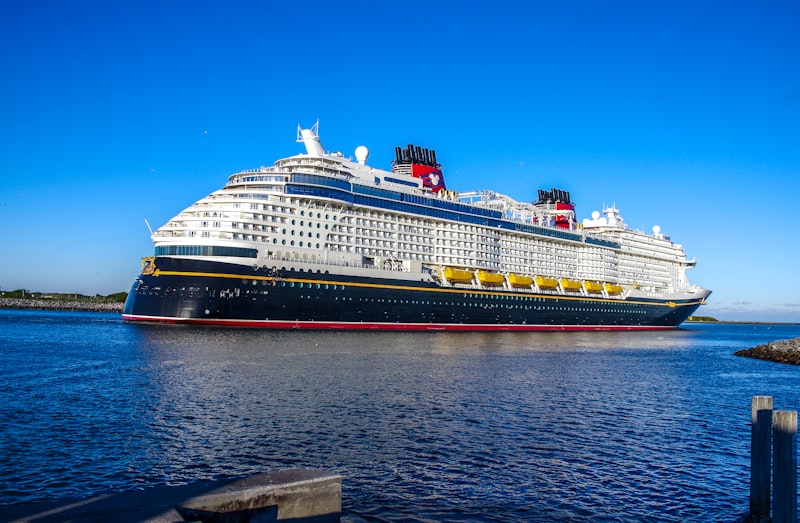 Disney Cruise Line ship sailing
